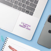 Je vais décompresser ça dans le Sticker Thérapie (Ordinateur portable avec iPhone)