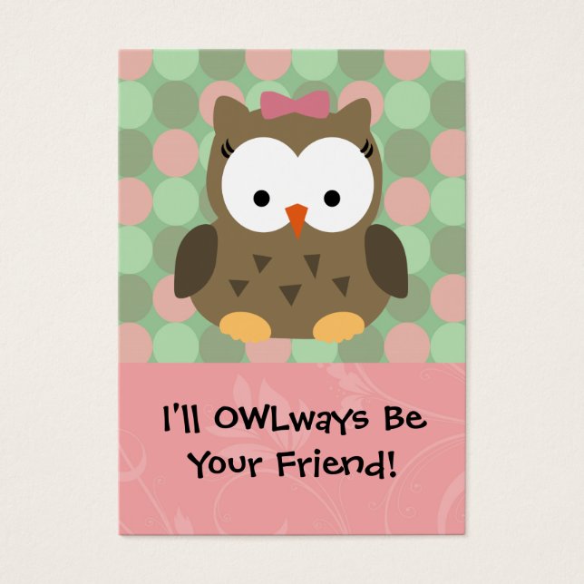 Je vais OWLways être votre ami (Devant)