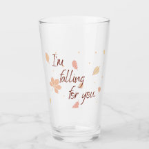 Je vais tomber pour toi en buvant du verre