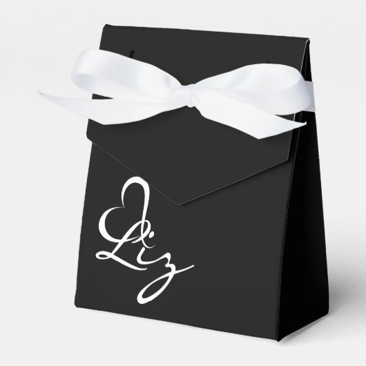 Je vak Aangepaste kanttekening Bedankdoosjes (Voorkant Zijde)