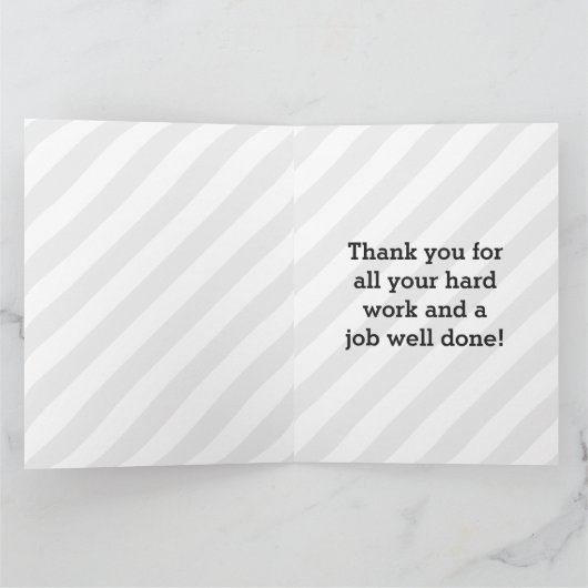 Je verdient een enorme Bedankt reus dank u (Binnen)