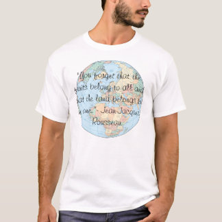 "Je vergeet dat de vruchten van de Europese politi T-shirt