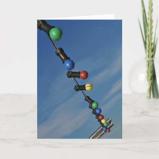 Je verlicht mijn leven feestdagen kaart (Voorkant)