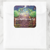 Je verlicht mijn leven Firefly Sticker (Tas)