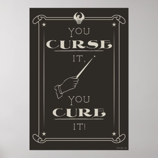 Je vervloekt het, je verdraagt het. poster (Voorkant)