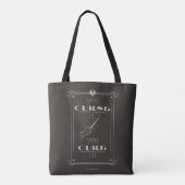 Je vervloekt het, je verdraagt het. tote bag (Achterkant)