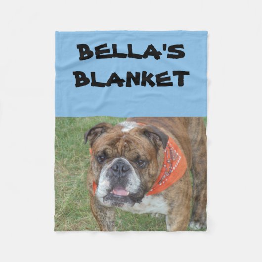 Je verwende bont Baby Fleece Deken (Voorkant)