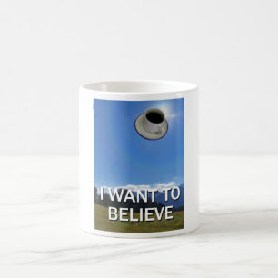 Je veux croire la tasse de café