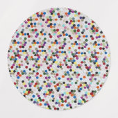 Je veux des Étiquettes imperméables Candy (Design 2)