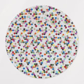 Je veux des Étiquettes imperméables Candy (Design 1)
