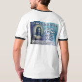 Je veux être comme le T-shirt de Jésus (Dos)