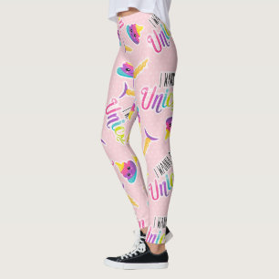 Je veux être une licorne Leggings