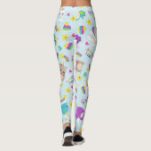 Je veux être une licorne Leggings (Dos)