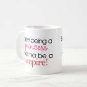 Je veux être une tasse de vampire (Devant gauche)