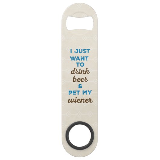 Je veux juste boire de la bière et choyer ma (Devant)