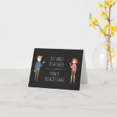 Je veux juste dire bonjour d'une carte de distance (Fleur jaune)