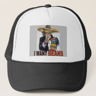 Je veux le casquette d'haricots