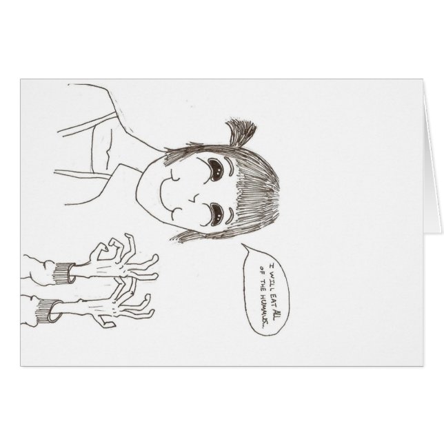 Je veux manger tout les houmous (Devant horizontal)