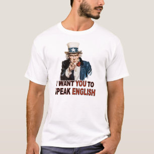Je veux que vous parliez le T-shirt de base