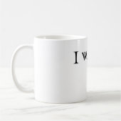 Je veux qu'Éric soit mon fabricant - tasse (Gauche)