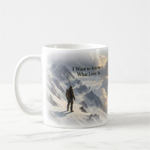 Je veux savoir ce qu'est l'amour Mug Alpine Art