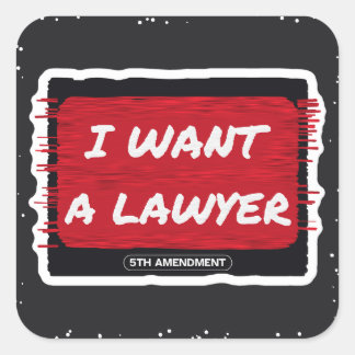 Je veux un autocollant de pinceau d'avocat