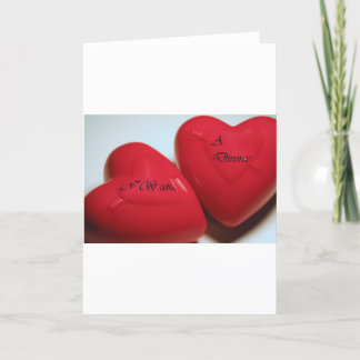 Je Veux Un Coeur De Divorce Carte De Voeux V (Fit)