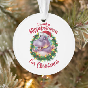 Je Veux Un Hippopotame Pour Noël Hippo De Noël
