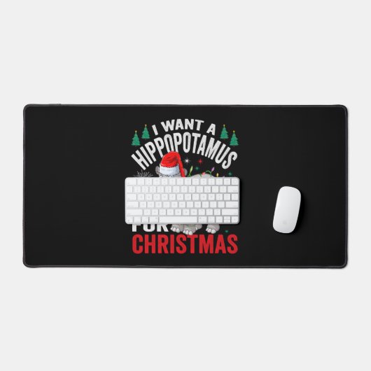 Je Veux Un Hippopotame Pour Noël Hippo De Noël (Clavier et souris)