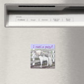Je veux un poney ! Aimant (In Situ (Lave-vaisselle))