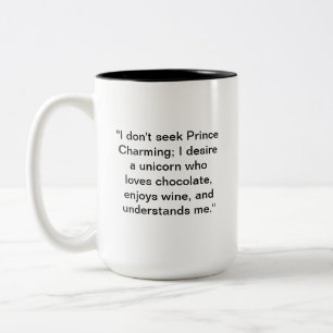 Je veux une licorne Mug de désir amusant