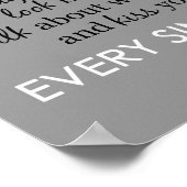 Je veux vous aimer chaque jour Poster (Coin)