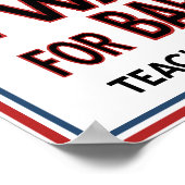 Je veux vous - Poster politique d'Obama (Coin)