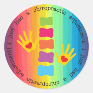 Je viens d'avoir un Stickers d'ajustement chiropra