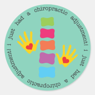 Je viens d'avoir un Stickers d'ajustement chiropra