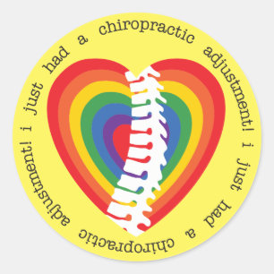 Je viens d'avoir un Stickers d'ajustement chiropra