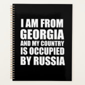 Je viens de Géorgie et mon pays est occupé (Devant)