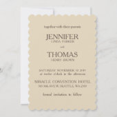 Je viens de me marier carte de faire-part de maria (Dos)