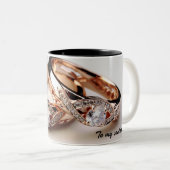 Je viens de me marier ! Mug (Devant droit)