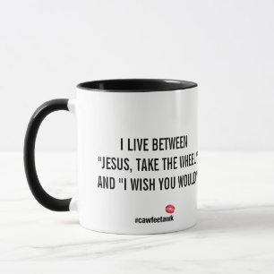 Je vis entre la tasse (le noir)