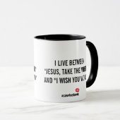 Je vis entre la tasse (le noir) (Devant droit)