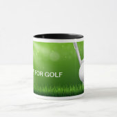 Je Vis Pour Golf Mug (Centre)