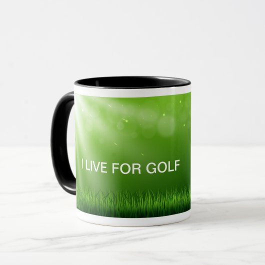 Je Vis Pour Golf Mug (Devant gauche)