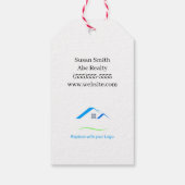 Je voegt sparkle toe aan mijn bedrijf cadeaulabel (Achterkant)