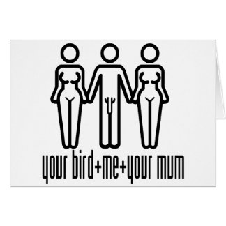 Je vogel, ik, je moeder