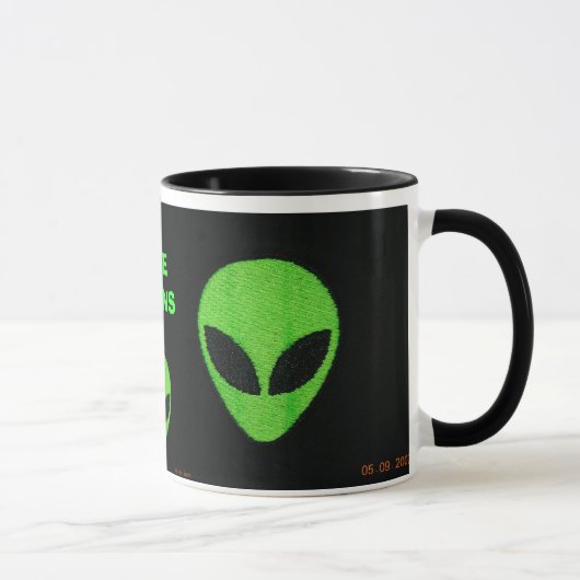 JE VOIS DES ALIENS MUG (Droite)