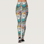 Je vois Hawaii sombres lapis leggings (Dos)