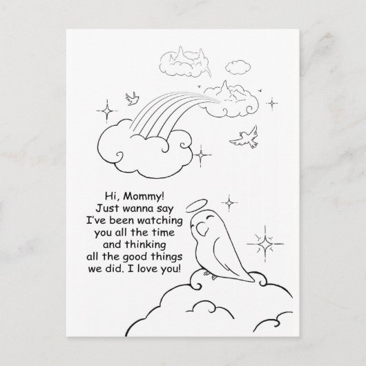 Je volgen briefkaart (Voorkant)