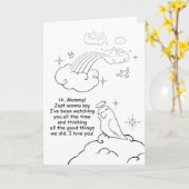 Je volgen kaart (Gele Bloem)