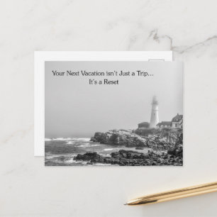 Je volgende vakantie is niet zomaar een reis, het briefkaart